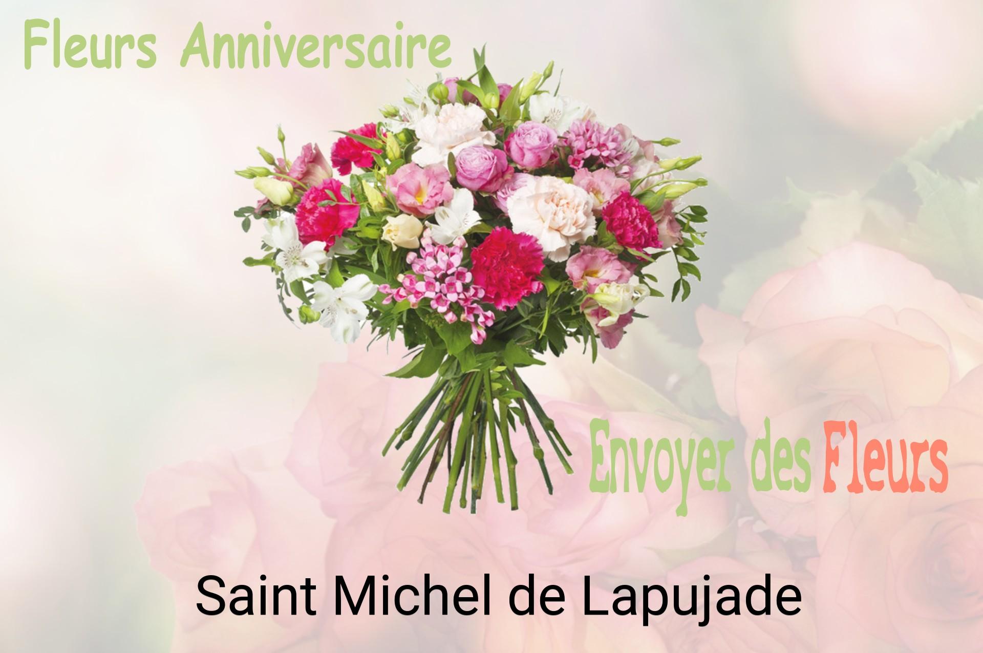 Bouquet de fleurs d’anniversaire livré à Saint-Michel-de-Lapujade