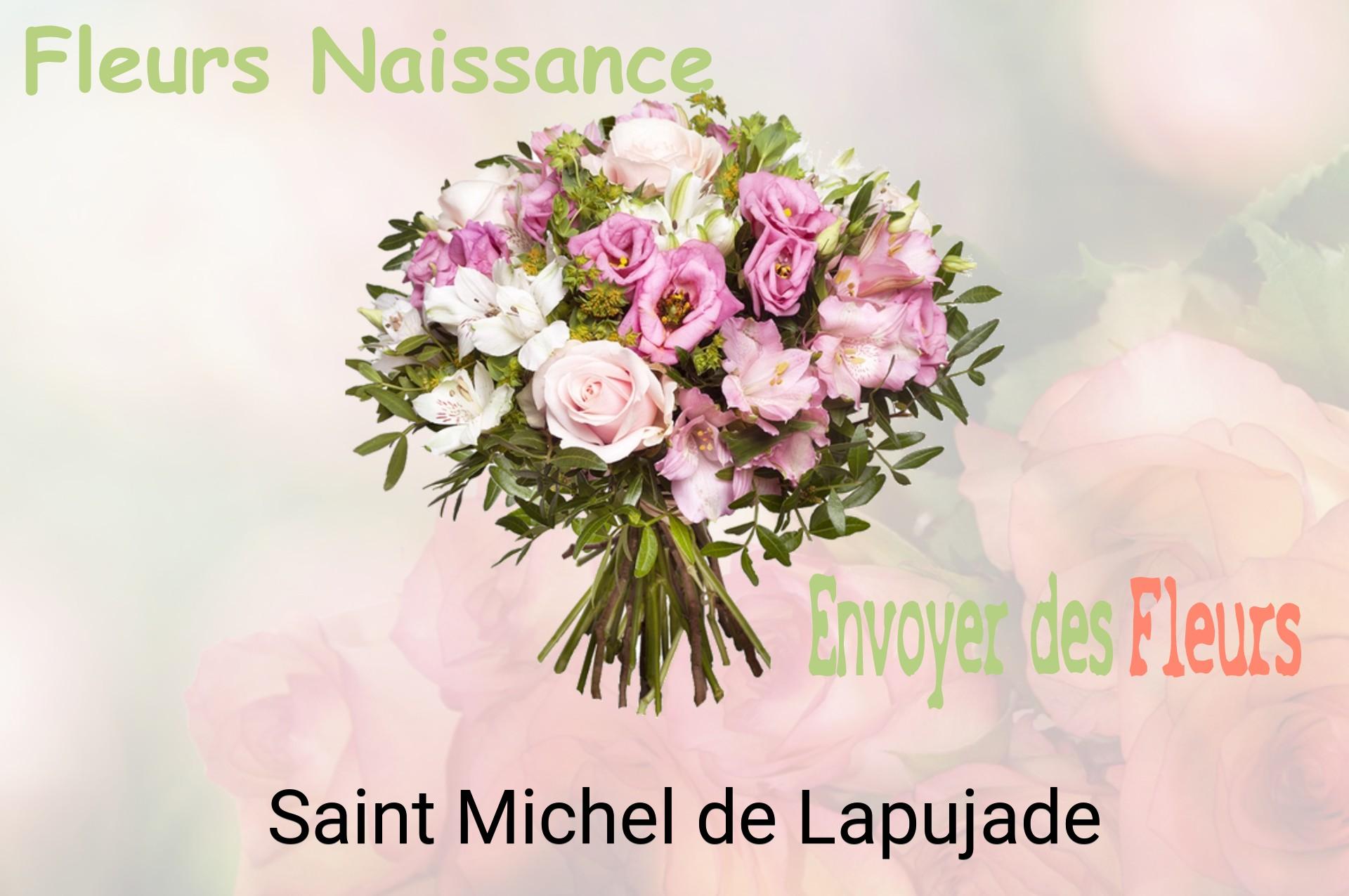 Bouquet de fleurs de naissance livré à Saint-Michel-de-Lapujade